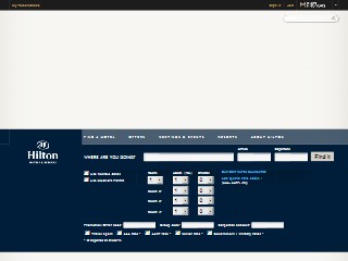 Web site www.hilton.com, Hampton Inn Slidell