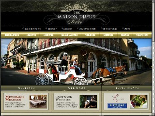 Web site www.maisondupuy.com, Maison Dupuy