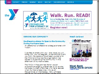 Web site www.ymcaneworleans.org, YMCA